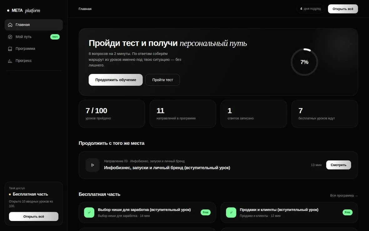 Главная